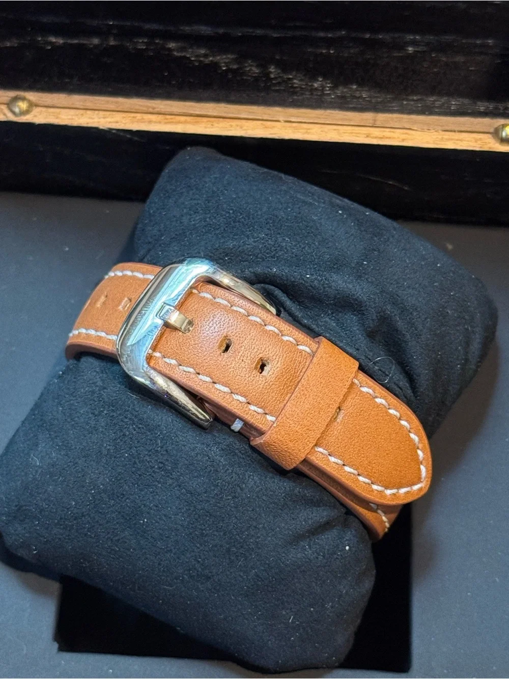 Shinola RUNWELL CHRONOGRAPH WATCH with Cognac Leather Strap